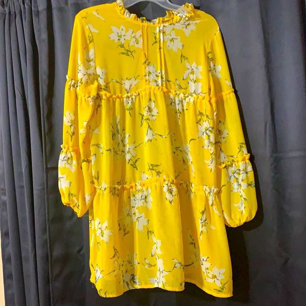cute knee length floral dress